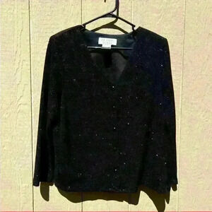 J.R. Nites Woman Vintage Sparkling Evening Jacket